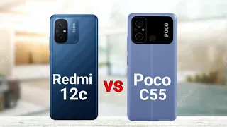 Redmi 12c vs Poco C55