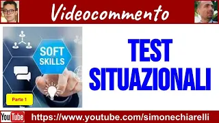 TEST SITUAZIONALI (soft skills) in diretta con Alessandro e Simone - parte 1 (27/1/2023)