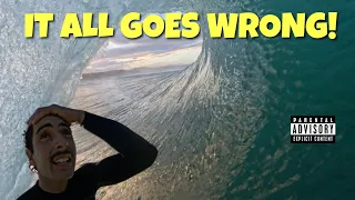 LOST JETSKI OUT TO SEA! TOW SURFING A SLAB IN NEW ZEALAND