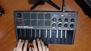 Gucci Mane, Bruno Mars, Kodak Black - Wake Up In The Sky Instrumental cover / Akai mpk mini mk3