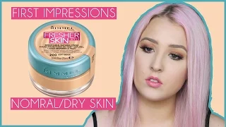 First Impresssions Review Rimmel Fresher Skin | Hit Or Miss For Normal/Dry Skin