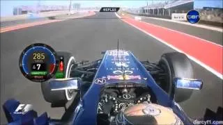 Sebastian Vettel Austin Texas onboard lap