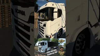 SCANIA 460 R SUPER, PUXANDO CAMERA FRIA FREE, (Rei Gamer). #eurotrucksimulator2