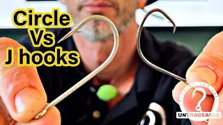 Circle Hooks vs. J Hooks | Which hook is right for you?