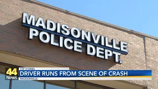 Driver runs from scene of Madisonville crash that sent 2 to hospital