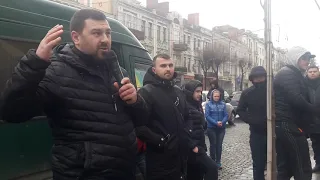 АвтоЄвроСила  у Вінниці - протест проти корупції на митниці та утисків бляхерів Кривіцьким...