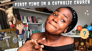 GOING TO CATHOLIC CHURCH FOR THE FIRST TIME !!😵‍💫