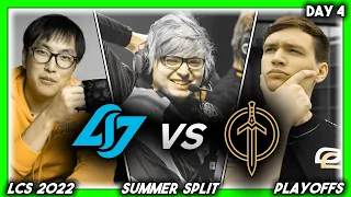 THE TRISECTING (LCS 2022 CoStreams | Summer Split | Playoffs: Day 4 | CLG vs GG)