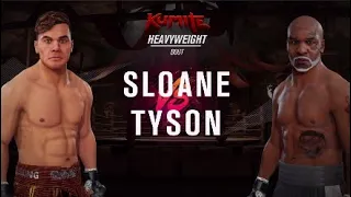 KURT SLOANE VS MIKE TYSON (KUMITE TOURNAMENT) UFC 4