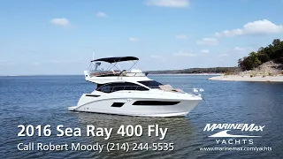 2016 Sea Ray 400 Fly Sundancer - Freshwater Boat