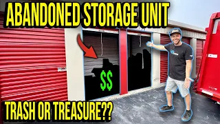 I Bought An Abandoned Storage Unit At An Auction.. Let's See What's Inside!