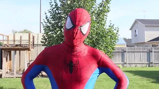 Hulk vs Spiderman Summer Pool Superhero Battle In Real Life!