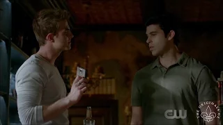The Originals 4x02 Josh talks about Aiden. Kol snaps Josh's neck