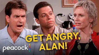 Two and a Half Men | Charlie and Alan Go to Much-Needed Couples Therapy