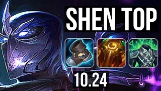 SHEN vs CHO'GATH (TOP) | 9/1/8, 1.7M mastery, 800+ games | BR Master | v10.24