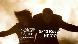 Castle 5x13  "Recoil"  Bomb Blows Up (HD/CC/L↔L)