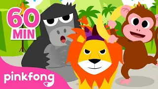 Belajar Nama Hewan & Binatang | Kumpulan Lagu dan Kartun Anak | Pinkfong Baby Shark