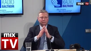 Председатель правления компании Lattelecom Юрис Гулбис в программе "Встретились, поговорили" #MIXTV