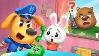 Stranger Danger on the Phone | Safety Education | Kids Cartoon | Sheriff Labrador Police Cartoon