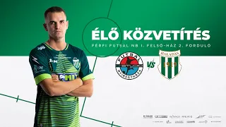 Á Stúdió Futal Nyíregyháza 🆚 Haladás VSE ⚽ Férfi Futsal NB I. Felső-ház 2. forduló