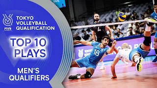 TOP 10 Volleyball Actions of Qualifiers | Best of 🏐 | Men's Volleyball Olympic Qualification 2019