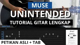 Unintended Guitar Tutorial - Muse Fingerpicking Studio Version With Tabs