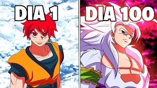 SOBREVIVI 100 DIAS NO MOD DE DRAGON BALL SUPER NO MINECRAFT - O FILME