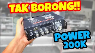 Review Jujur Ampli Bluetooth Karaoke 200Ribu VLOG474