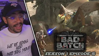 Star Wars: The Bad Batch: Season 1 Episode 5 Reaction! - Rampage