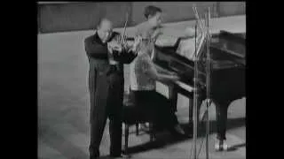 David Oistrakh - Debussy Violin Sonata in G minor, 2. Intermède: Fantasque et léger