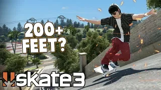Skate 3: LONGEST POWERSLIDE CHALLENGE? (200+ FEET)