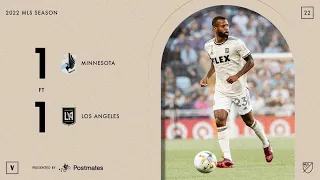 Highlights | LAFC 1-1 Minnesota United 9/13/22