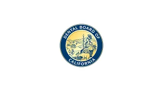 Dental Board of California Meeting (Part 1) -  August 20, 2021