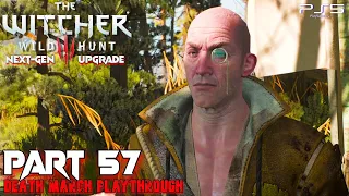 The Witcher 3: Wild Hunt Next-Gen Upgrade Death March | Part 57 A Deadly Plot PS5 HD