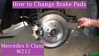 How to Change Brake Pads on Mercedes E Class W212