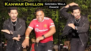 Kanwar Dhillon Govinda Style Dance With Media at 30th Birthday Celebration