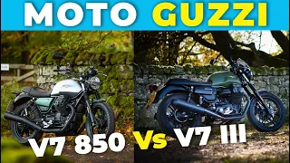 2021 Moto Guzzi V7 850 - Centenario : The first 500 miles + V7III Comparison