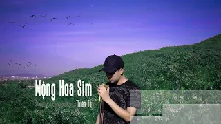 KARAOKE ♫ MỘNG HOA SIM - THIÊN TÚ   ( BEAT CHUẨN ) | Nhạc Hot TikTok Hay 2022