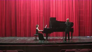 C. Saint-Saëns, sonata op. 167 per clarinetto e pianoforte - Duo Comè