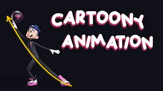 CARTOONY ANIMATION (Explained in 50 seconds)