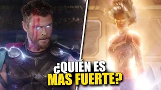 ¿Quien es el Vengador MAS FUERTE? Todos Los Vengadores ordenados por NIVEL DE PODER #2