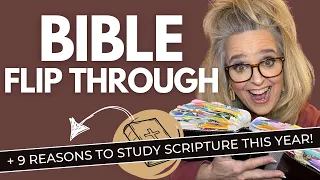 Bible Flip Through + 9 Practical Benefits From Studying Scripture!