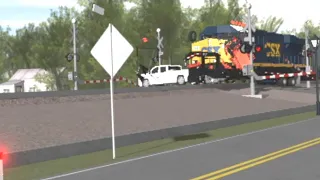 ROBLOX Cars vs. Trains #7