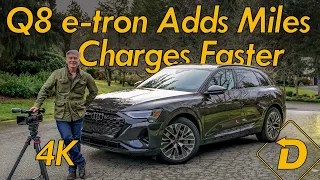 2024 Audi Q8 e-tron EV Adds Range, Charge Speed and Goodness #cars #automobile #electricvehicle