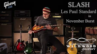 The Slash Les Paul Standard from Gibson Guitars (in November Burst)  •  Wildwood Guitars