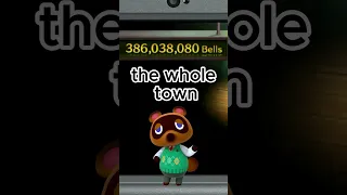 Can you SELL your TOWN? 🤨 #animalcrossing #acnl #acnh #switch #shorts #short #funfacts