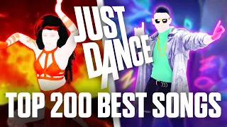 TOP 200 BEST JUST DANCE SONGS OF ALL TIME (1-2021) IN MY OPINION