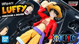 LUFFY ONE PIECE SH Figuarts Bandai Unboxing e Review BR / DiegoHDM
