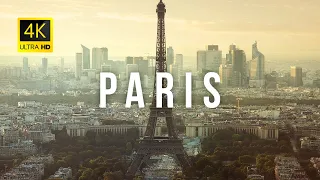 Paris, France 🇫🇷 in 4K Ultra HD | Drone Video