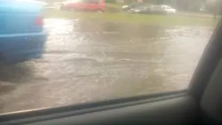 Плывем в Питере на народного ополчения